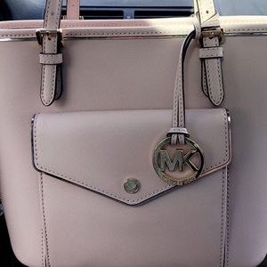 Micheal Kors light pink purse